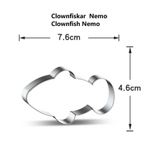 Ladda upp bild till gallerivisning, 9 St/Pack Utstickare Havsdjur Fisk Collection  A  9 St/Pack Ocean Animal Fish  Cookie Cutter  Collection A
