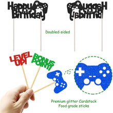 Ladda upp bild till gallerivisning, 25 St/Pack Digital spel Temafest Tåtor &amp; Cupcake Dekoration Cupcake Picks  25 PCS/Set Digital Game Themed Party Decoration
