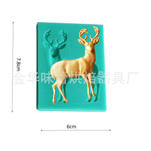 Ladda upp bild till gallerivisning, Deer Silicone Mold-B
