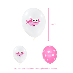 41 St/Pack Bebis Haj Temafest Dekoration  41 PCS/Set Baby Shark Themed Party Decoration