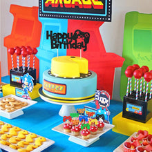 Ladda upp bild till gallerivisning, 25 St/Pack Digital spel Temafest Tåtor &amp; Cupcake Dekoration Cupcake Picks  25 PCS/Set Digital Game Themed Party Decoration
