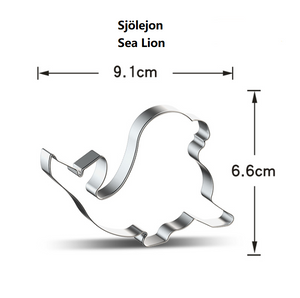 9 St/Pack Utstickare Havsdjur Fisk Collection  A  9 St/Pack Ocean Animal Fish  Cookie Cutter  Collection A