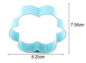 5 St/Pack Blommor Utstickare   5 PCS Flower Cookie Cutter