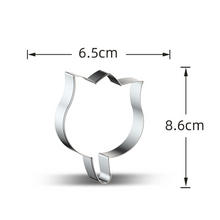 Ladda upp bild till gallerivisning, 6 St/Pack Påsk Utstickare Fjäril  Kanin Påskkyckling Får Tulpan  6 PCS/Set Easter Cookie Cutter  Bunny Butterfly Chick -Collection A
