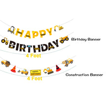 Ladda upp bild till gallerivisning, 48 St/Pack  Byggnadsfordon Temafest  48 PCS/Set  Construction Vehicle Themed Party Decoration
