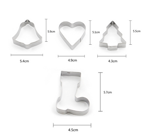 10 St/ Set  Jul Pepparkaksformar-S Christmas 10 PCS /Set Cookie Cutter-Small