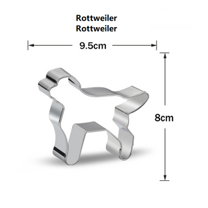8 St/Pack Utstickare  Hund Collection  8 PCS /Box Dog Cookie Cutter Collection