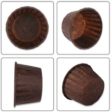 Ladda upp bild till gallerivisning, 50 St/Pack Muffinsformar Brun 50 PCS/Box Lamination Baking Cup
