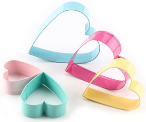 5 St/Pack  Hjärta Utstickare  5 PCS/Set  Heart ShapeCookie Cutter
