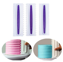 Ladda upp bild till gallerivisning, 3 PCS/Set Forsting Cake Border Combs
