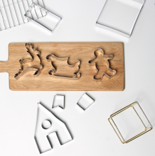 Ladda upp bild till gallerivisning, 9 St/Set Litet 3D Hus - Pepparkaksformar 9 PCS Little Gingerhouse  Christmas Cookie Cutter
