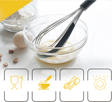Ladda upp bild till gallerivisning, 2 i 1 Spatel &amp; Visp  2 In 1  Spatula Whisk-M Size 2 in 1 Whisk &amp; Spatula -L Size
