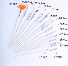 Ladda upp bild till gallerivisning, 15 Delar Penslar till Tårtdekorationer  15 PCS/Set Cake Decoration Brush
