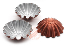 Ladda upp bild till gallerivisning, 6 St/Pack Tartlettformar Pajformar Mini Pie/Tart Pane Champagne Golden 6 PCS/SET Baka Tart Paj Festmat Party Food  Fruit Tart
