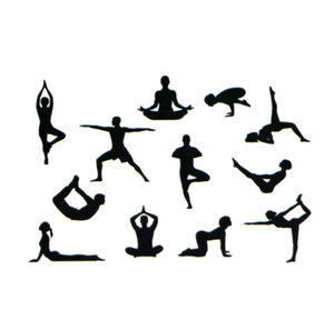12 St/Pack Yoga  Utstickare Fondant Patchwork  12 PCS Yoga  Utstickare Fondant Patchwork Cutter