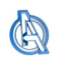 Ladda upp bild till gallerivisning, 6 St/Pack Avengers Utstickare Fondant  6 PCS/Set  Avengers Fondant  Cookie Cutter

