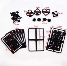 Ladda upp bild till gallerivisning, 28 St/Pack Poker Utstickare Fondant  Patchwork Dekoration  28 PCS /Set Poker Fondant Cutter Cookie Cutter Cake Decoration

