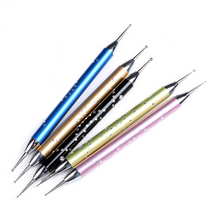 Ladda upp bild till gallerivisning, 5st/ Pack Modelleringsverktyg  boll stylus  tårta dekorering gjutning modelleringsverktygssats 5 PCS/Set Double Side  Sculpture Molding Ball Pen Double Side fondant tårta dekoration
