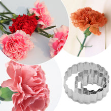 Ladda upp bild till gallerivisning, 3 St/ Pack Utstickare Nejlika Blommapetal 3 PCS/Set Fondant Gumpaste Carnation Flower Petal Cutter
