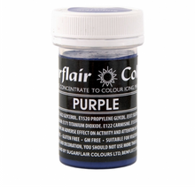 Ladda upp bild till gallerivisning, Sugarflair Pastafärger  Lila Sugarflair Purple  Pastel Paste Concentrate Color 25g
