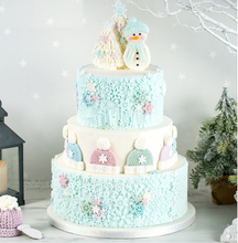 Ladda upp bild till gallerivisning, 5 i 1 Stickat Tröja Handskar Mössa Silikonform Jul Dekoration Hobby  5 in 1 Knit  Sweater Glove Hat Silicone Mold Christmas Cake Decortion  Hobby Cake Decoration
