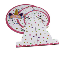 Ladda upp bild till gallerivisning, 3 Våningar  Muffinsställ -Unicorn 3-Tier Cupcakes Stands-Unicorn Pattern

