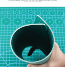 Ladda upp bild till gallerivisning, Skärmatta  i A3-storlek   3mm Grön  Cutting Mat for Fondant Sculptur A3 3mm Thick
