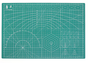 Skärmatta  i A3-storlek   3mm Grön  Cutting Mat for Fondant Sculptur A3 3mm Thick