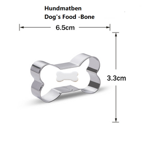 8 St/Pack Utstickare  Hund Collection  8 PCS /Box Dog Cookie Cutter Collection