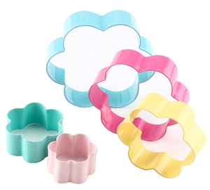 5 St/Pack Blommor Utstickare   5 PCS Flower Cookie Cutter