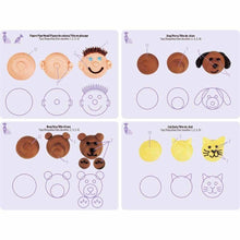 Ladda upp bild till gallerivisning, 89 Mönster /Pack Övningsset Spritsa －89 Patterns/Set Icing Piping Decorating Practice Drawing  Template
