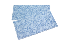 Ladda upp bild till gallerivisning, 2 St/Pack Blomma Plast  Plastformer Fondant Tårtkant  2 PCS/Set Fondant Cake  Border Cupcake  Cookie Decroation Press Mold Mat Cake Decroation
