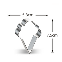 Ladda upp bild till gallerivisning, 8 St /Pack Utstickare Glass  8 PCS /Set Ice Cream Cookie Cutter
