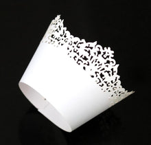 Ladda upp bild till gallerivisning, Laser Cut Lace Cupcake Liner/ Wrapper- Fairy Style-( 12PCS/Bag )
