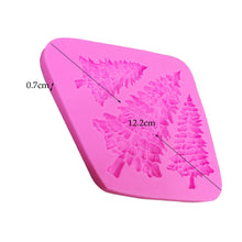 Ladda upp bild till gallerivisning, 3 i 1 Julgranar Silikonform Fondant Dekoration  3 in 1 Christmas Tree Silicone Mold Fondant Mold
