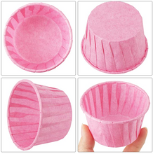 Ladda upp bild till gallerivisning, 50 St/Pack Muffinsformar -Rosa 50 PCS/Box Lamination Baking Cup

