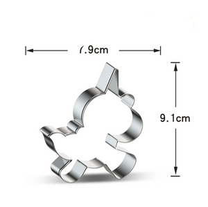 5 St/Pack Unicorn Utstickare 5 PCS/Set Unicorn Cookie Cutter -B