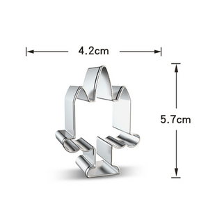5 St/Pack Unicorn Utstickare 5 PCS/Set Unicorn Cookie Cutter -B