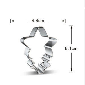 5 St/Pack Unicorn Utstickare 5 PCS/Set Unicorn Cookie Cutter -B