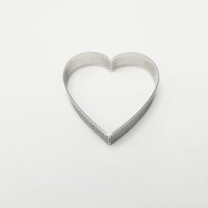 4 St/Pack Hjärta Perforerad Tårtring  Perforated  Heart Shape  Ring 140*35*20mm