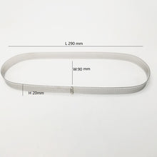 Ladda upp bild till gallerivisning, Perforerad  Oval Paj Tårtring   Ring   Mousse Perforated  Oval Tart Ring  Mousse 290* 90*20mm
