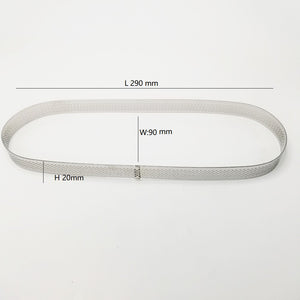 Perforerad  Oval Paj Tårtring   Ring   Mousse Perforated  Oval Tart Ring  Mousse 290* 90*20mm