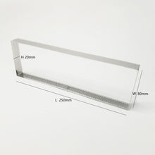 Ladda upp bild till gallerivisning, Retangulär Perforerad Paj Tårtring  Retangular Perforated Tart Ring 250*80*20mm
