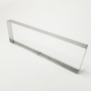 Retangulär Perforerad Tårtring Retangular Perforated Tart Ring 290*80*20mm