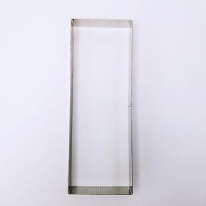 Retangulär Perforerad Paj Tårtring Retangular Perforated Tart Ring Mousse 280*100*35mm