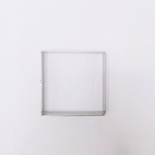 Ladda upp bild till gallerivisning, 2st Fyrkant  Perforerad Tårtring  8*8*2cm 2PCS Square Perforated Tart Ring
