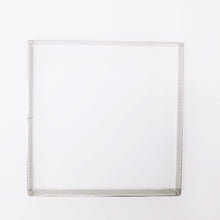 Ladda upp bild till gallerivisning, Fyrkant Perforerad Tårtring Square Perforated Tart Ring 18*18*2cm
