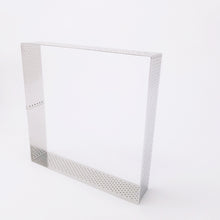 Ladda upp bild till gallerivisning, Fyrkant  Perforerad Paj Tårtring  Pja Square Perforated Tart Pie Ring 18*18*3.5cm
