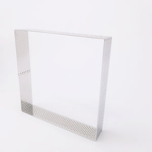 Fyrkant  Perforerad Paj Tårtring  Pja Square Perforated Tart Pie Ring 18*18*3.5cm