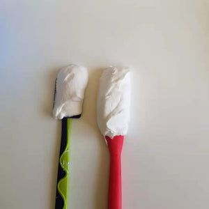 Extra Lång  Slickepott   Extra Long Silicone Spatula -Red